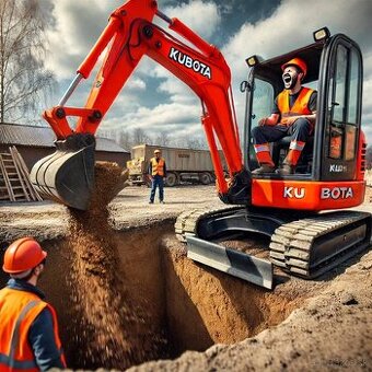 Bager zemné a výkopové práce