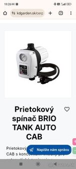 Čerpadlo+auto spinac
