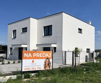 Predaj - skolaudovaná novostavba RD s 2 bytovými jednotkami,