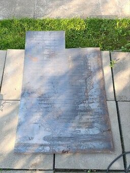 Oceľový plech 2,6mm 110x73cm
