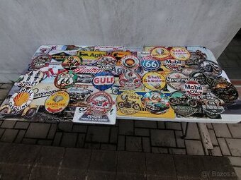 Predám drevené a plechové cedule- tabule k veteránom