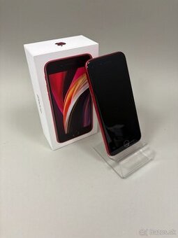 Apple iPhone SE 2020 128GB Red-Batéria 100%