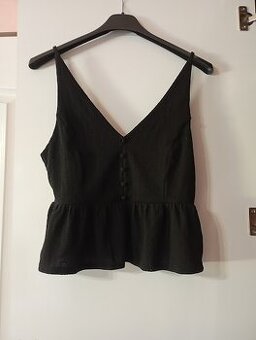 Čierny top Reserved