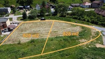 Stavebný pozemok, 829 m2 – Križovany, okres Prešov