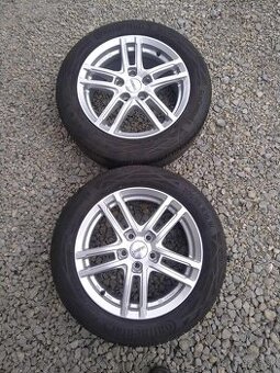 Alu PEUGEOT 308 5 x 108 R 16 + letné pneu.