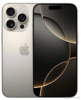 NOVÝ, NEROZBALENÝ - Iphone 16 Pro 128 GB NATURAL
