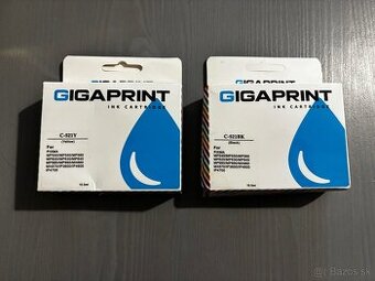 Predam tonery Gigaprint 2ks, zlty a cierny-2€