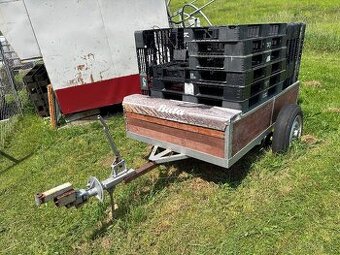 Vlečka za malotraktor - 1