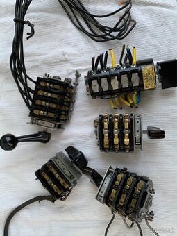 Staré spínače / prepínače / vypínače