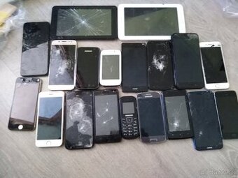 Nefunkčné mobily a tablety