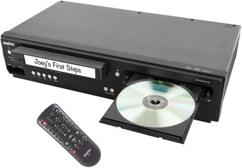 3v1 HiFi stereo CD DVD rekorder VHS videorekordér HDMi combo
