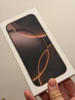 Apple Iphone 16 Pro 128Gb púštny titán, v záruke, bat 99%
