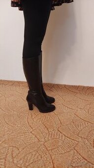 Dámske kožené čižmy