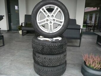 5x112 Zimná sada 205/55 R16 Hliníkové disky+pneumatiky