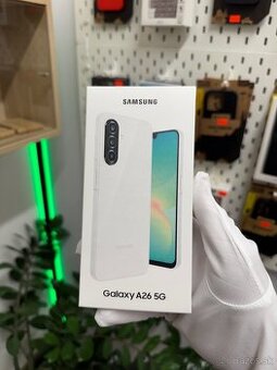 NOVÝ | SAMSUNG GALAXY A26 5G 128GB WHITE | ZÁRUKA 2 roky
