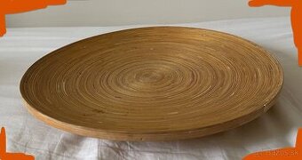 Bambusový IKEA HULTET dekoračný tanier za 5EUR