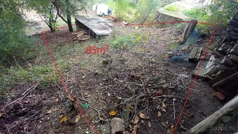 pozemek se sklepem u dukovan