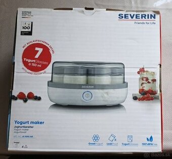 Jogurtovač na výrobu jogurtov