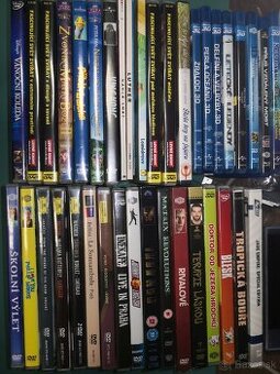 Zbierka DVD a Blueray