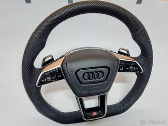SPORTOVY VYHREVANY AUDI VOLANT MULTIFUNKCIA F1 PADLA AIRBAG