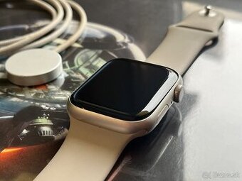 Apple Watch Series 9 GPS 45mm hviezdna biela