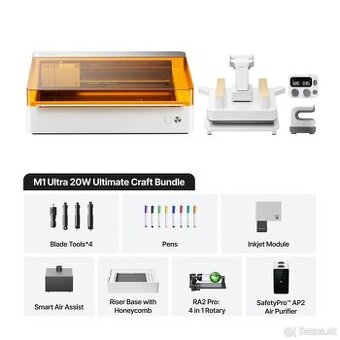 Laserový ploter, gravirka Xtool M1 ultra