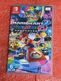 Mariokart deluxe 8 - JPN karta EU jazyk - nintendo switch