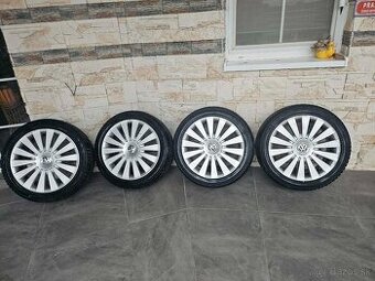 Hliníkové kolesá s pneumatiky 225/45R17 celoročne