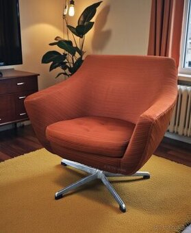 Retro otočné kreslá