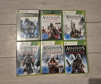 Hry Assassin's pre Xbox 360