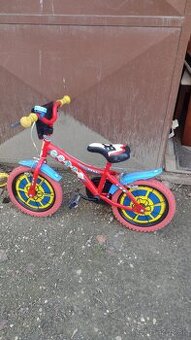 Predám detský bicykel viď foto cena 30 eur.