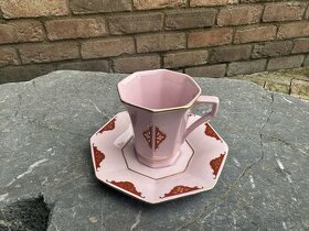 porcelán (aj ružový pozlátený)