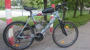 Benzín-Motorový bike Odpružený po servise.26"ľahší ako Babet
