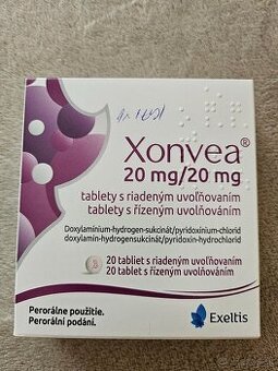 Xonvea - tabletky na tehotensku nevolnost
