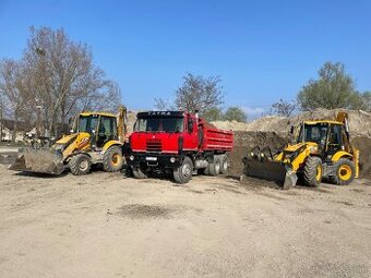Jcb 3CX a Tatra 815