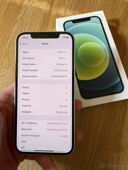 iPhone 12 256GB green