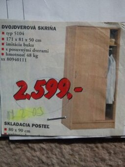 dvojdverova skrina