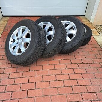 Mercedes ML - disky a zimné pneumatiky Michelin