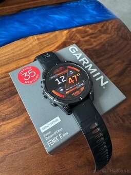 Predám smart hodinky Garmin Fenix 8 Sapphire 47mm - ako nové