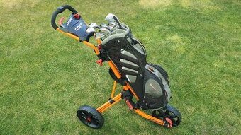 Ženský golfový set s bagom a vozíkom Clicgear