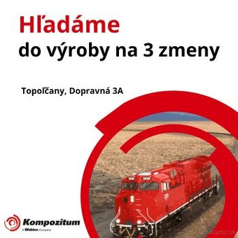 Hľadáme pracovníka na 3 zmeny