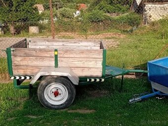 Vlecka za traktor alebo malotraktor