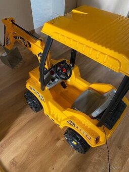 Veľký elektrický bager FEBER na 12V batériu - 1