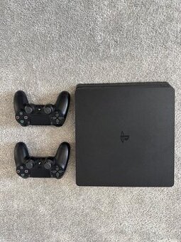 PS4 slim,500GB, model CUH-2216A+2ovladače