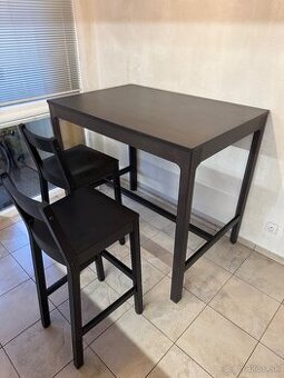 Barový stôl so stoličkami v cene