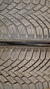 Predám 2ks jazdené zimné 185/60r15-84T Continental