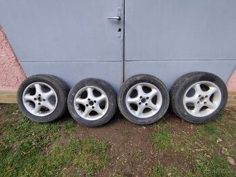 Predám elektróny Fiat Punto 4x98 R14 s pneu 165/70 r14