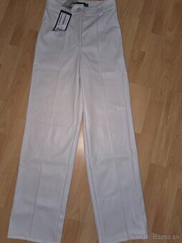 Koženkové nohavice XS