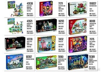 Predam rozne LEGO sety, nove.