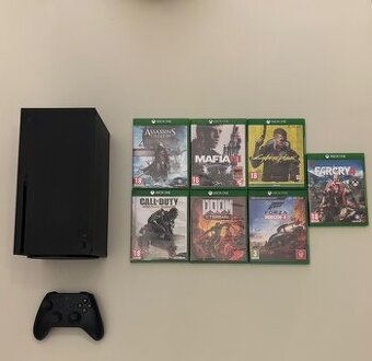 Xbox Series X 1TB SSD plus hry